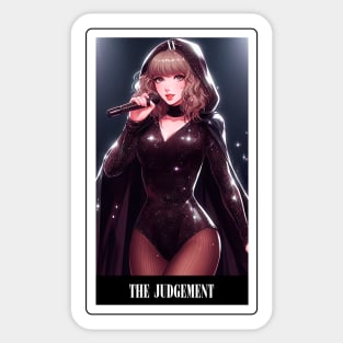 the judgement - swiftie tarot card Sticker